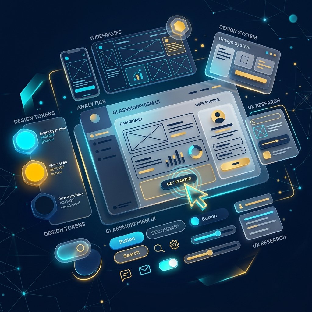 أنظمة تصميم UI/UX المتقدمة للمؤسسات: تحويل التعقيد إلى تجربة مستخدم انسيابية